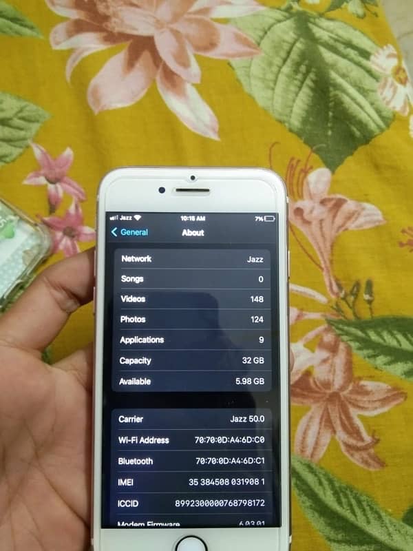 sell i phone 7 32 gb pta approve 2