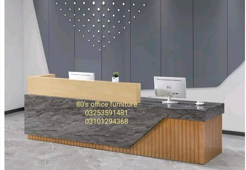 reception counter, office cash counter, office help front desk ,chair 11