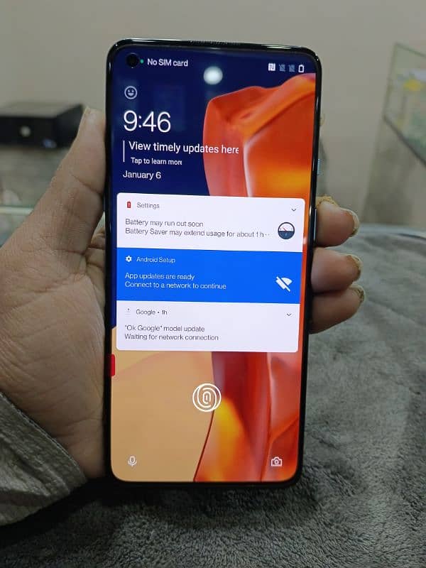 OnePlus 9R 10by10 Condition Waterpack 8gb Ram 256gb Rom 3