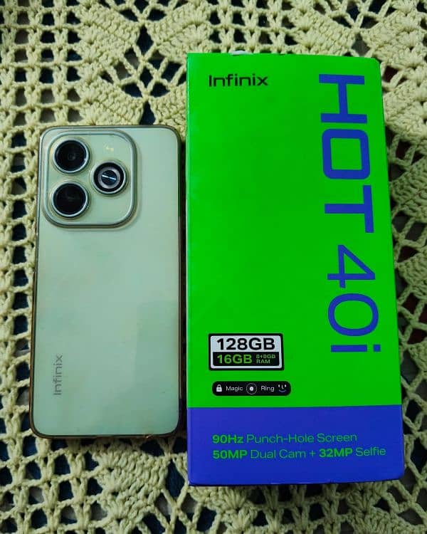 infinix hot 40 i 8 + 8 128 gb 4