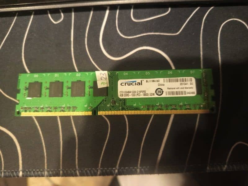 Crucial 8gb ddr3 rams 2 sticks 0