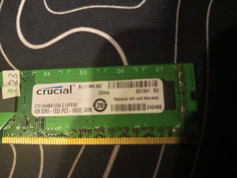 Crucial 8gb ddr3 rams 2 sticks 3