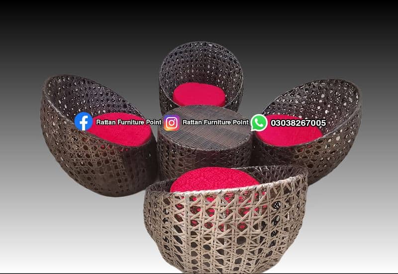 Outdoor Rattan sofa set Best quality garden rooftop patio 17