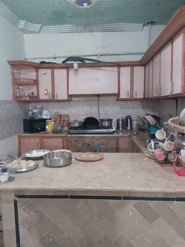 3 bed dd portion available for rent in north Karachi 1