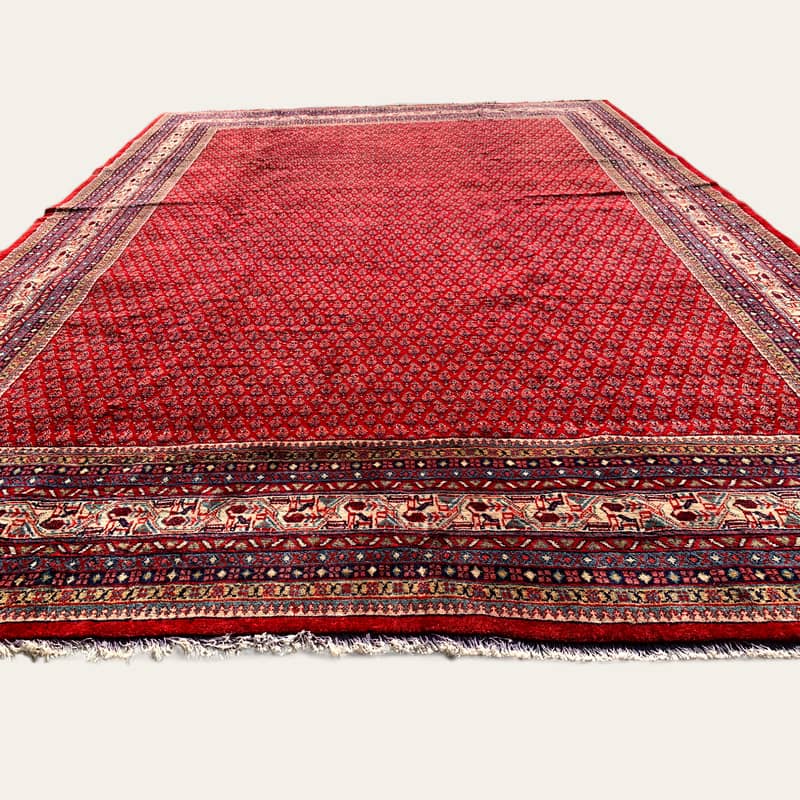 Handmade Red Rug | Rugs & Carpets | Homedecor | Handknottted Qaleen 2