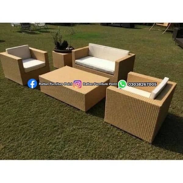 sofa set rattan furniture best for outdoor Garden patio rooftop 2