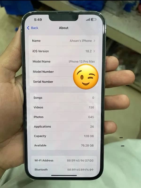 iPhone 13 Pro Max Fectory Unlock 128gb 5