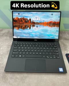 Dell xps 13 9360 i7-7th 16/256 4k Resolution laptop for sale