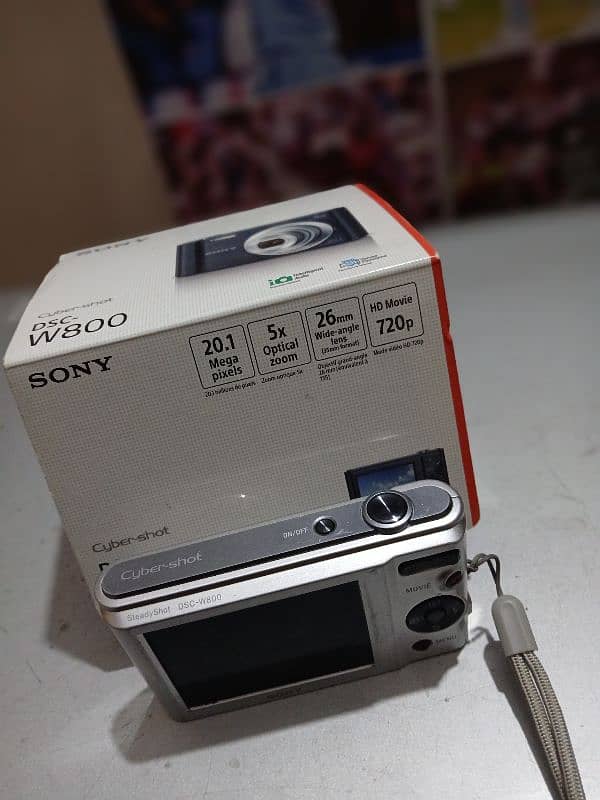 Sony w800 digital camera used but do good condition 9