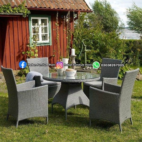 restaurant dinning table chair sofa rattan furniture 12