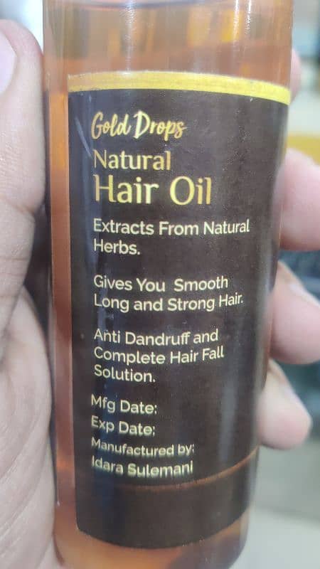 Hair care oils 1