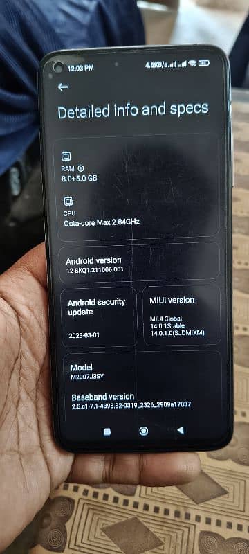 Mi 10T 8/256 all ok mobile 10 by 9 condition 2