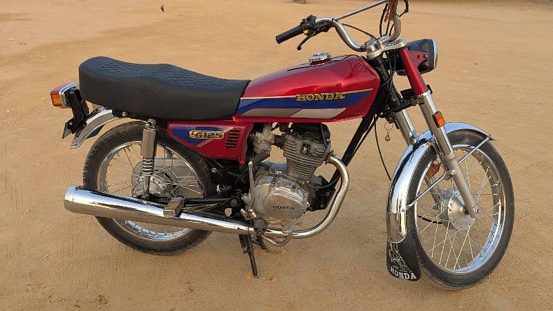 Honda CG125 1989 model 3