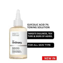 Glycolic Acid Face Serum - 240ml for Skin Brightening & Anti-Aging