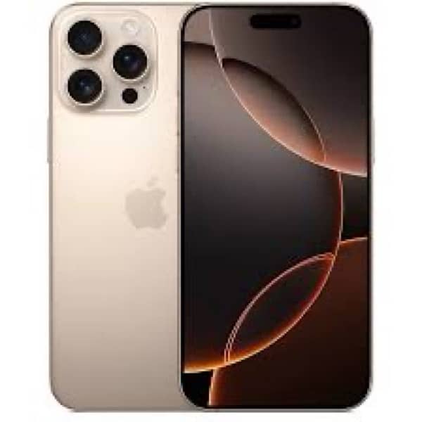 iphone 16 Pro max Desert Ttanium 256 GB fctory unlock non pta UK Modal 0