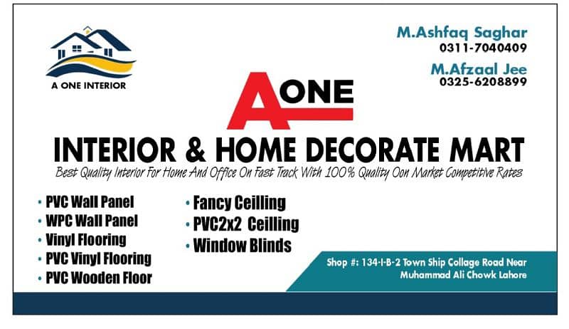 A-One Interior and Home Decorate Mart 3