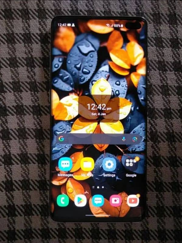 samsung s10 plus pta aproved 10/10 condition no dot no sacrach 0