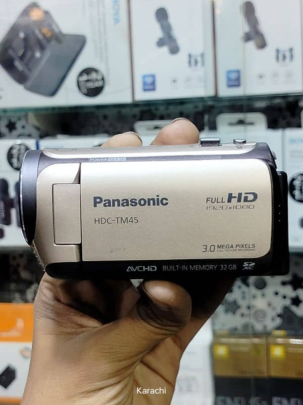 Panasonic TM-45 | Handycam | Camcorder | Full HD 1