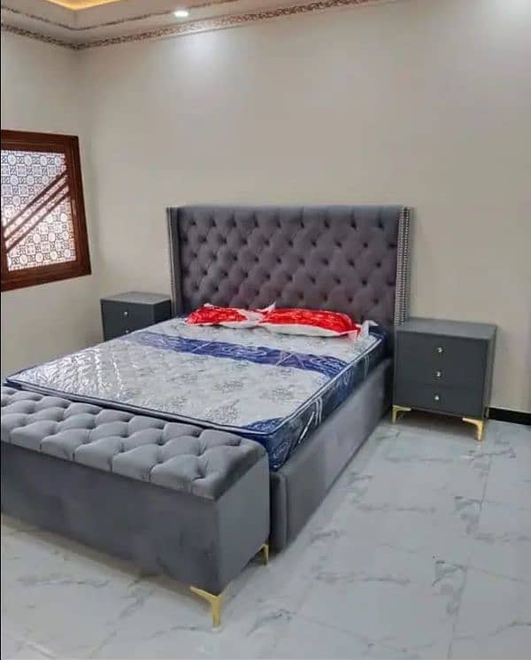 bed dressing side table / double bed35000 / bed / bed set / Furniture 2