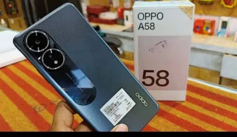 oppo a58 box charging 10 10 condition urgent sell 0