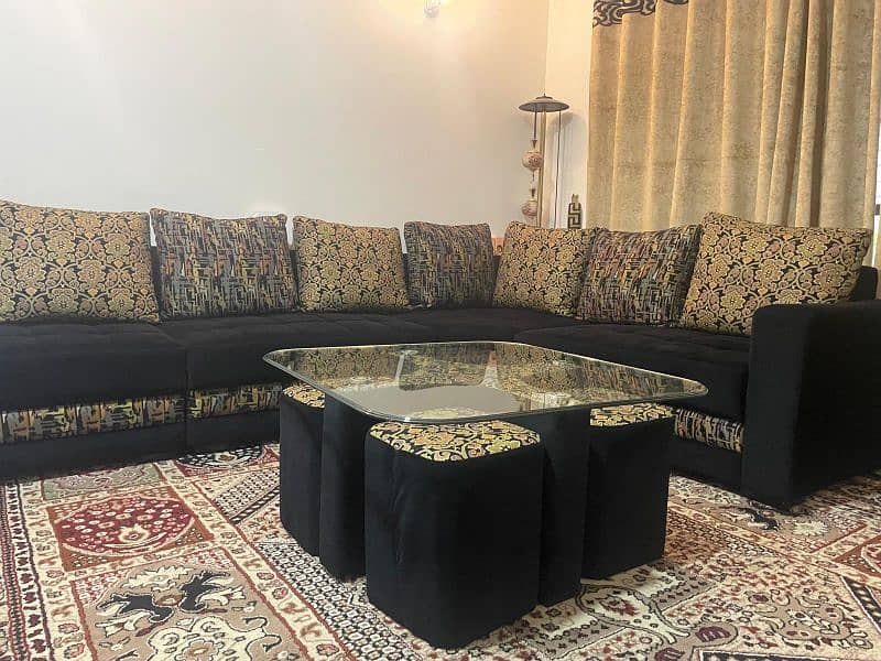 sofa with coffee table 0