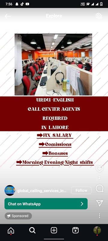 Job in call center for everyone (Part time/Full time available) 0