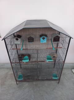 2 / 3 portion cage. Size 3 feet x 1.5 feet.