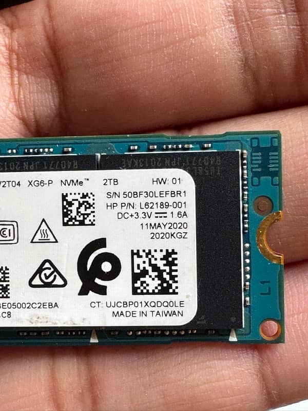 Kioxia 2TB SSD NVME 1