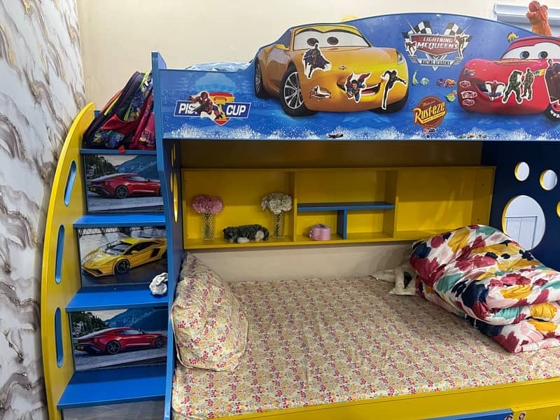 kids bunker bed with Mattresses 1