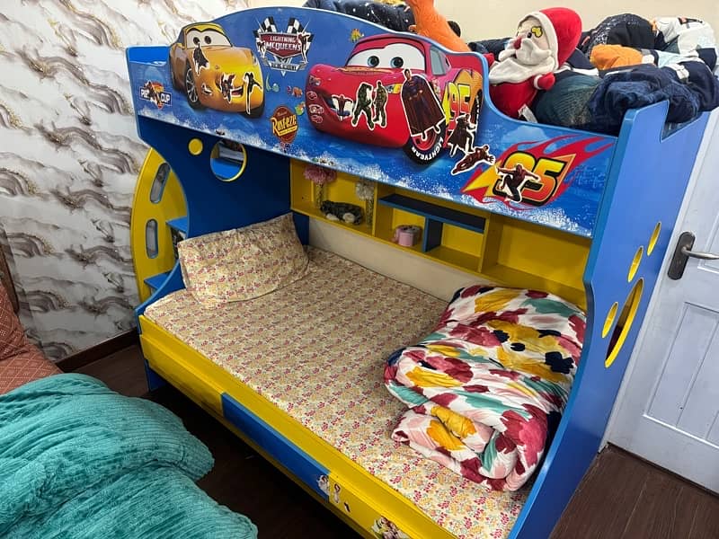 kids bunker bed with Mattresses 2