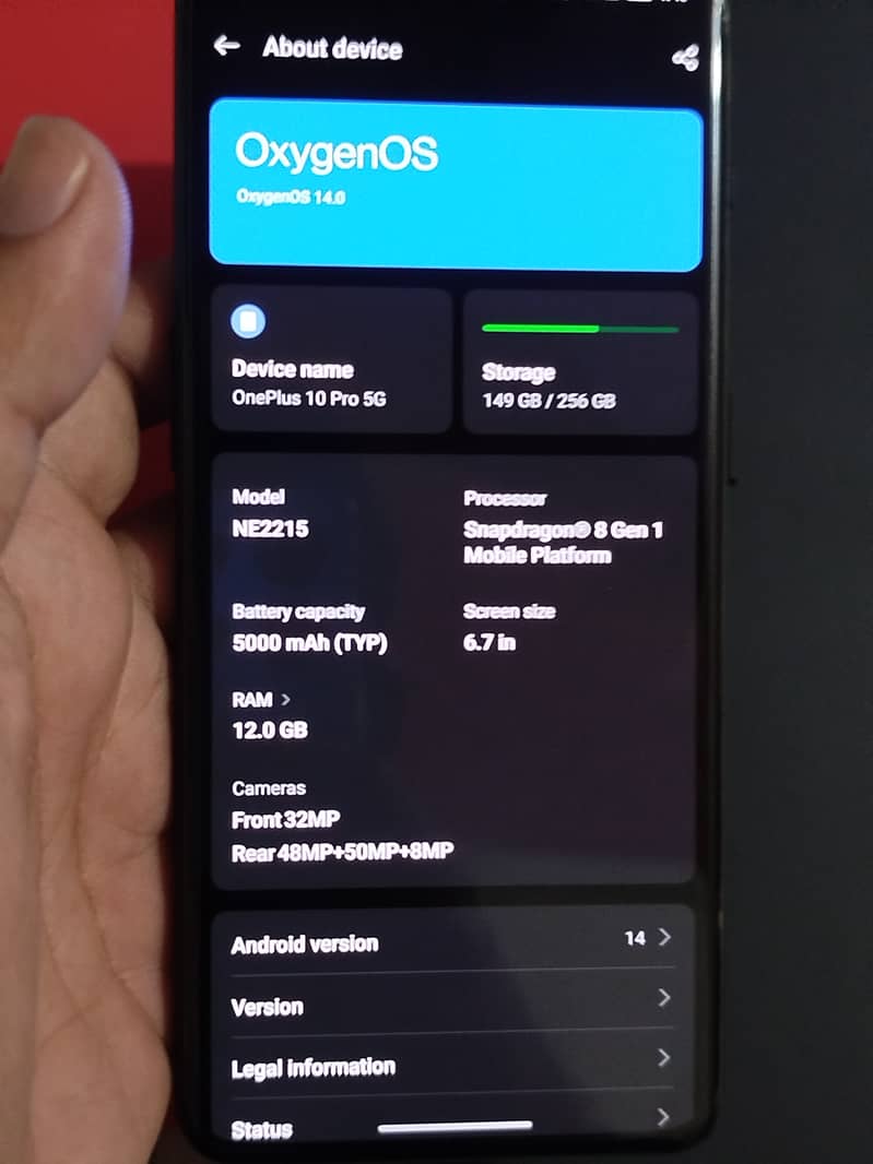 One Plus 10 Pro 5G 10