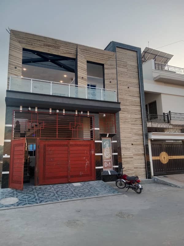 Gulbarg Avenue yazman road New brand Spanish 5 marly proper double story house for sale 28