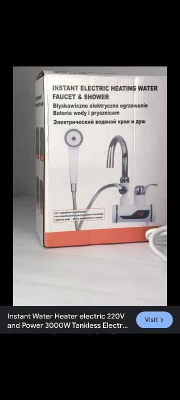 Instant Electric Heater water Faucet,&,shower 1