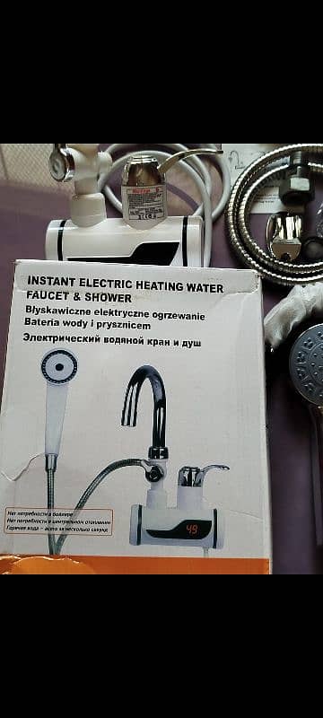 Instant Electric Heater water Faucet,&,shower 2