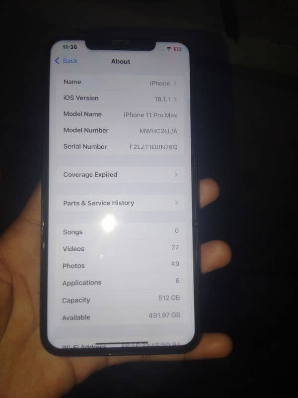 iphone 11 pro max 512 gb jv 2