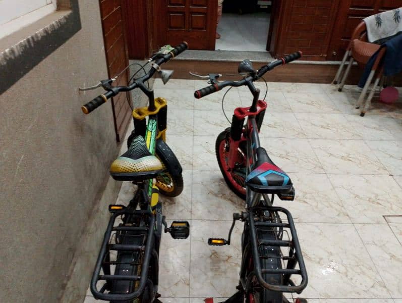 two used kids cycles 1