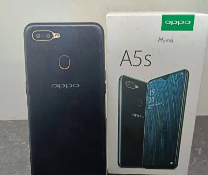 OPPO A5s with box 0