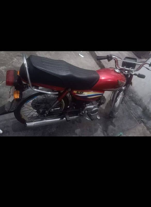 HONDA CD 70 2014 Modal new condition for sale 3