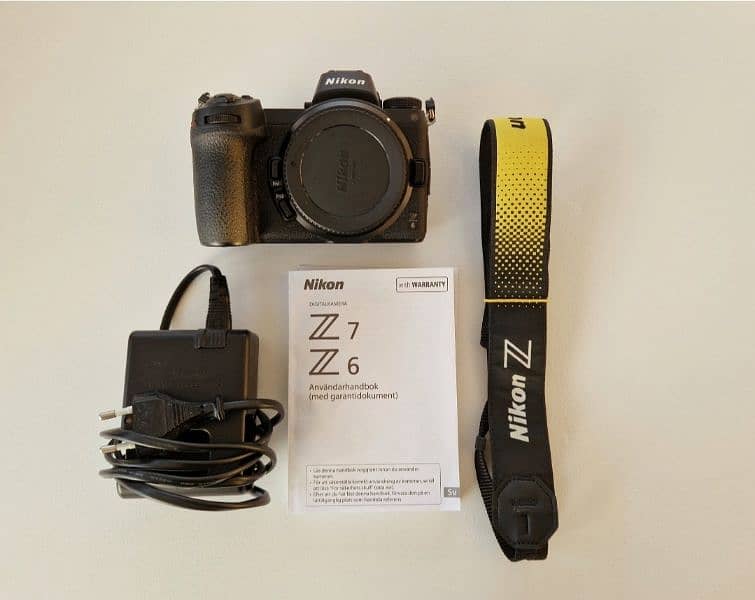 Nikon Z6 with shutter count 9000 1