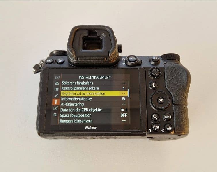 Nikon Z6 with shutter count 9000 4