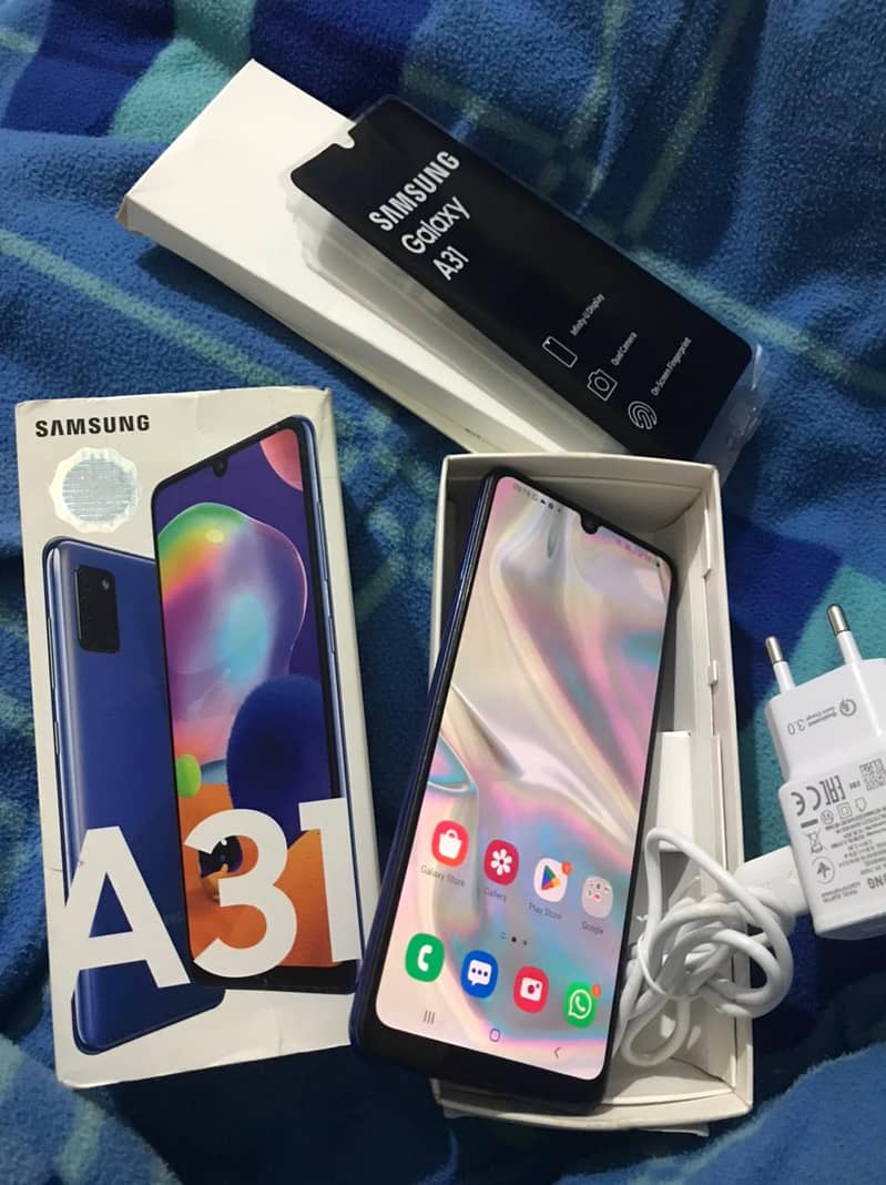 Samsung a31  4/128 condition 10.9. 5 0