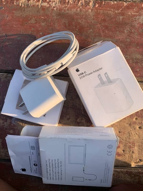 20w original iPhone charger with cable 0