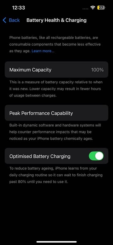 iphone 13 JV 128 GB Battery 100% 2