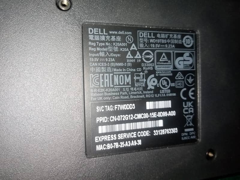 Dell Data Dock Station 19tbs 1