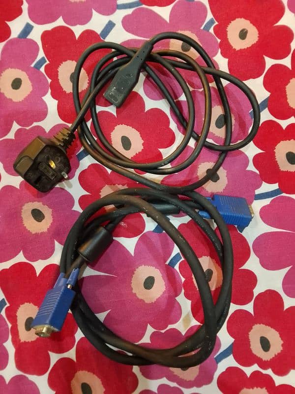 VGA cable power cable 0