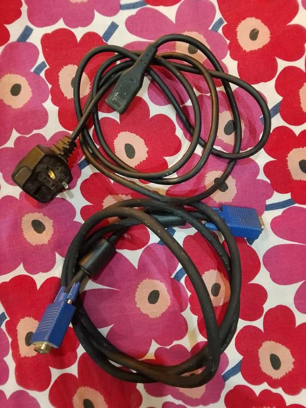 VGA cable power cable 1