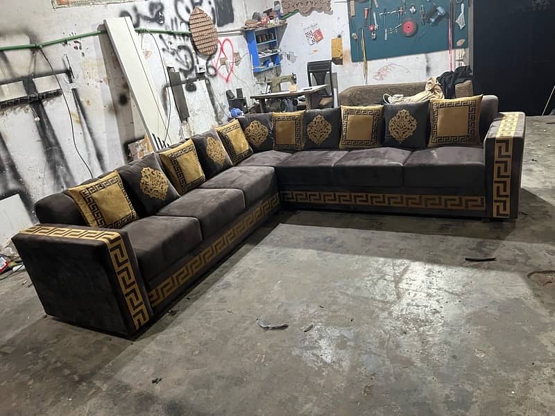 TV loan sofa set l shaped 9