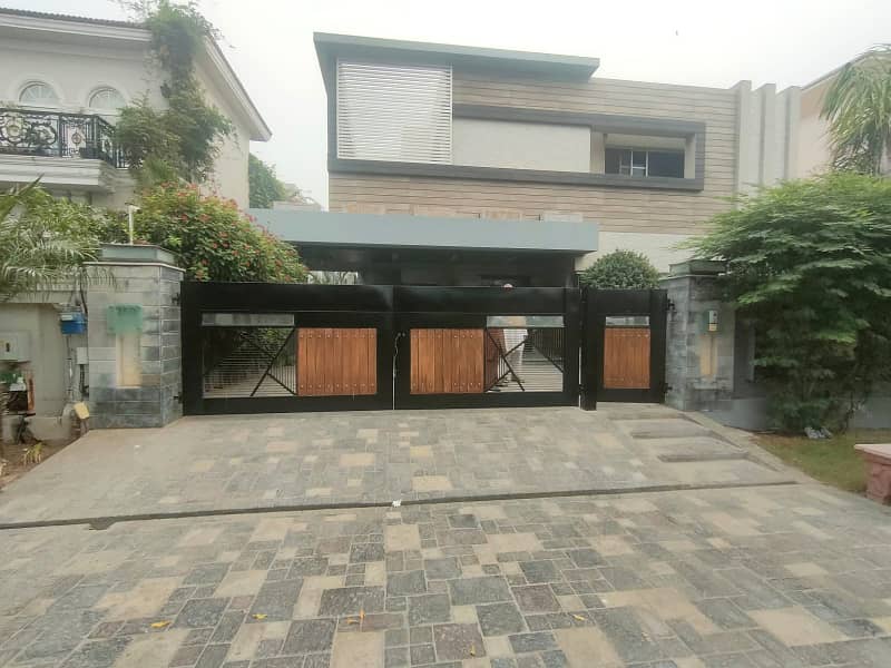 20 Marla Likely New Super Hot Located Semi Furnished Bungalow Is Available For Rent In The Best Block Of DHA 5 Lahore 0