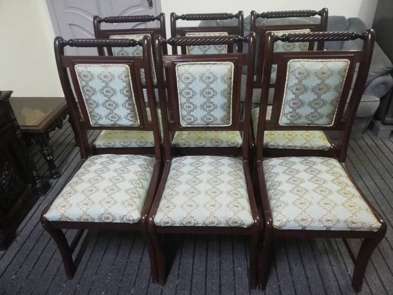 Dining table with 6 chairs 15