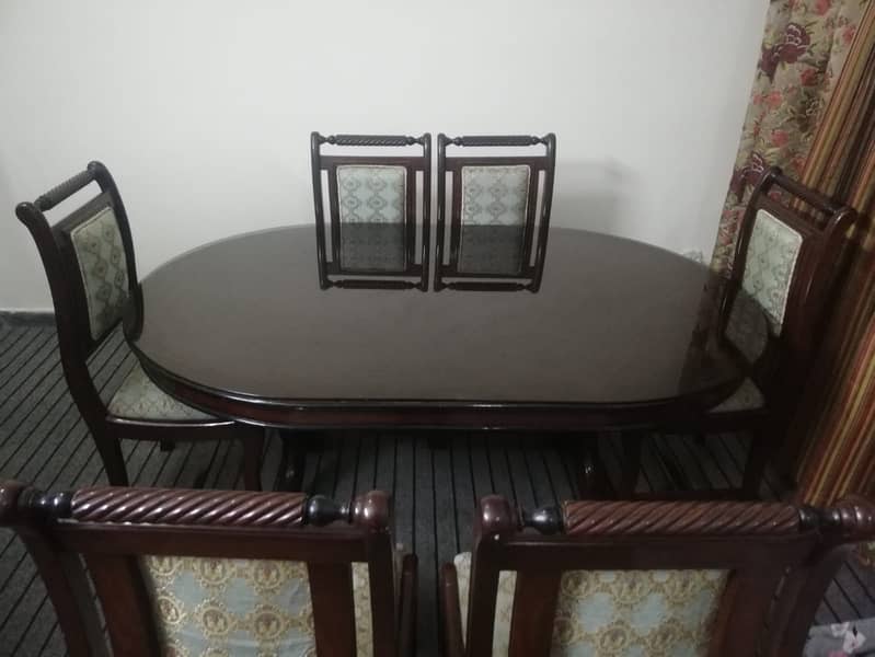 Dining table with 6 chairs 19